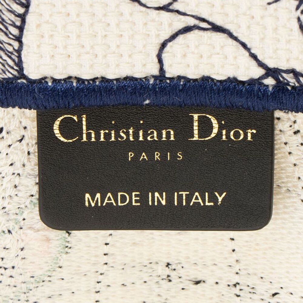 Dior Embroidered Canvas Around the World Large Book Tote - Picture 8 of 12